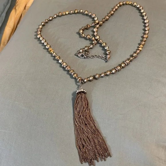 Stella & Dot Milana Tassel pendant - Picture 2 of 14